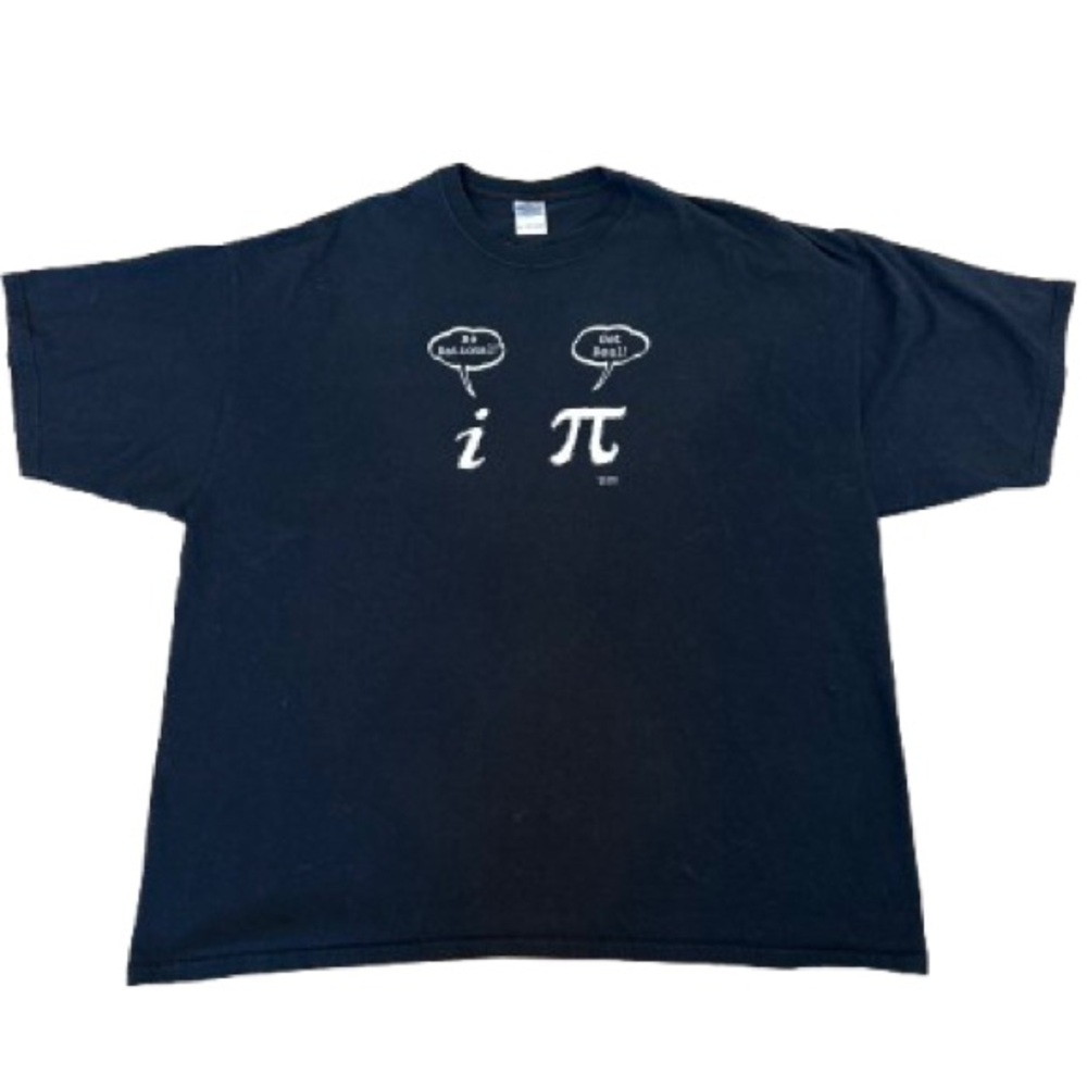 PI T-shirt. Fun math collectable t-shirt. Size 3XL